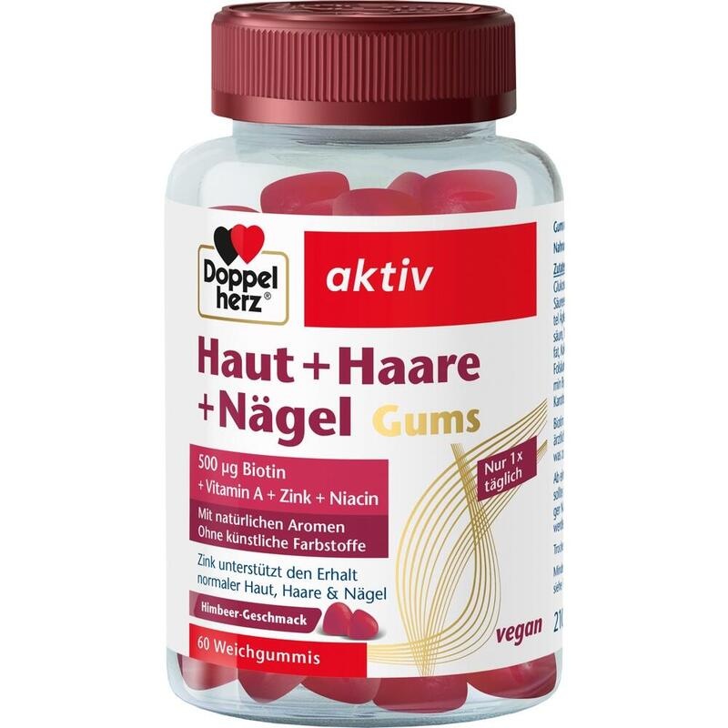 DOPPELHERZ Haut+Haare+Nägel Gums