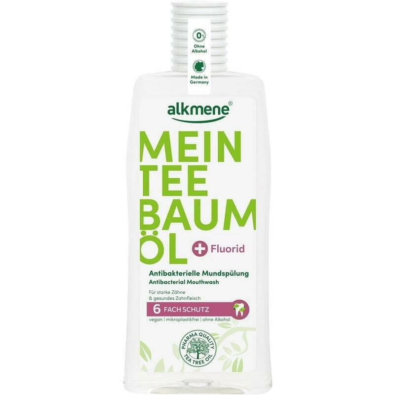 ALKMENE Mein Teebaumöl antibakterielle Mundspülung