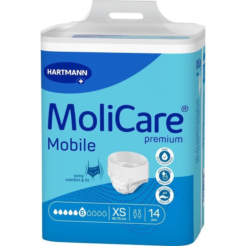 MOLICARE Premium Mobile 6 Tropfen Gr.XS