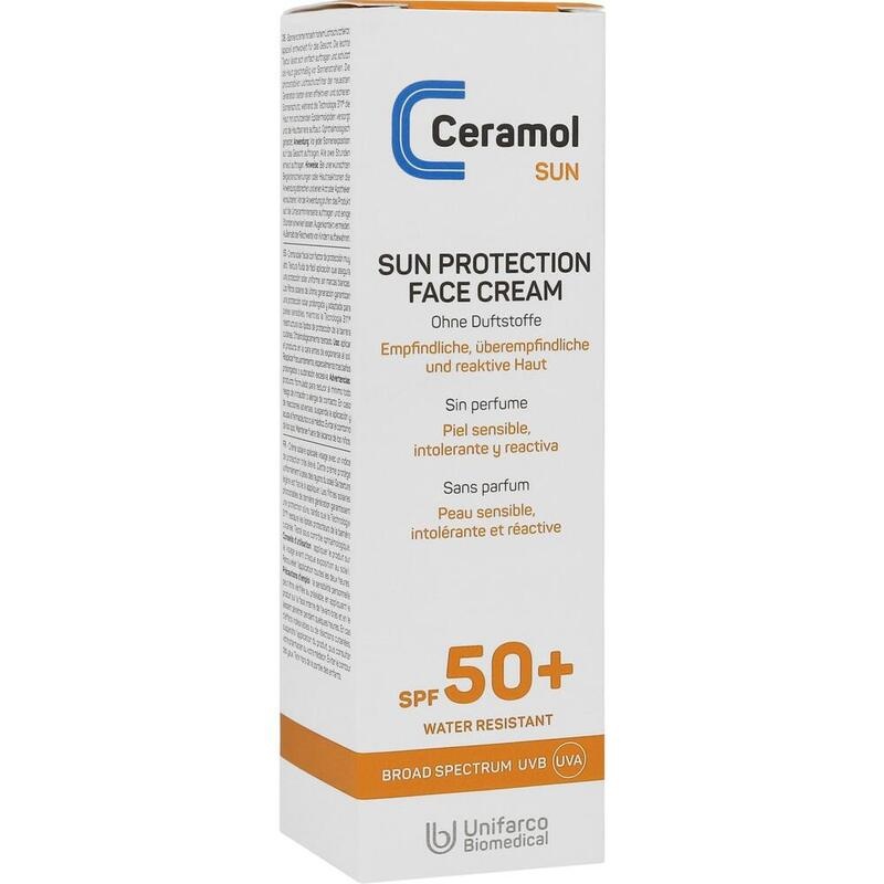 CERAMOL Sun Protection Face Cream LSF 50+