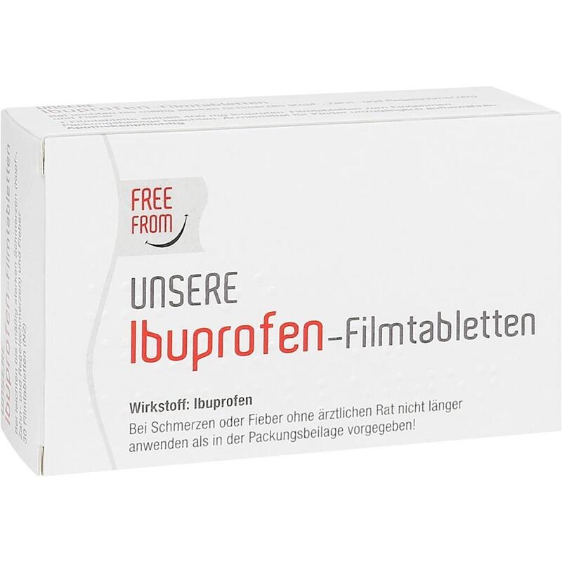 UNSERE Ibuprofen-Filmtabletten