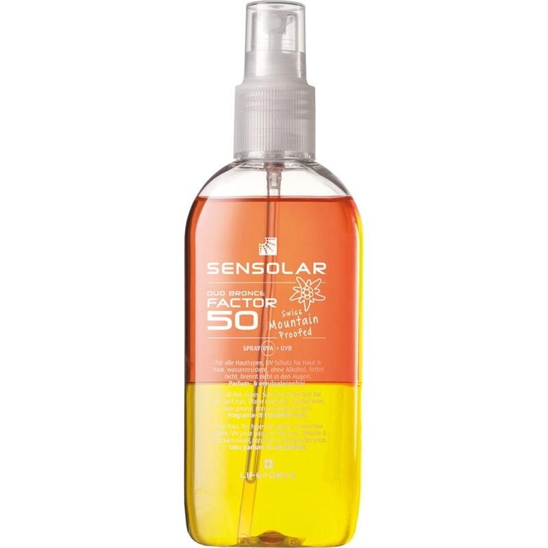 SENSOLAR Duo Bronce Sonnenschutz Spray LSF 50