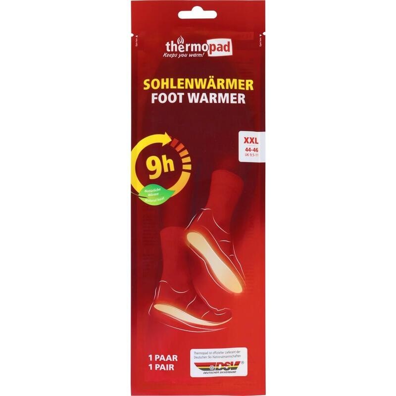 THERMOPAD Sohlenwärmer XXL Gr.44-46