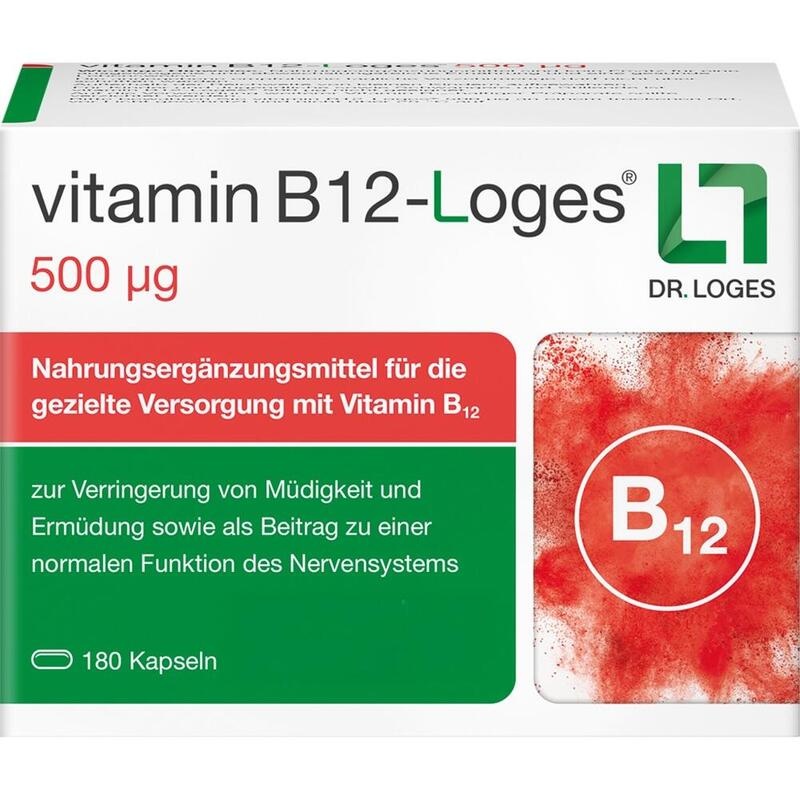 VITAMIN B12-LOGES 500 μg Kapseln