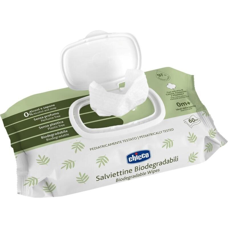 BIOLOGISCH abbaubare Reinigungstücher chicco
