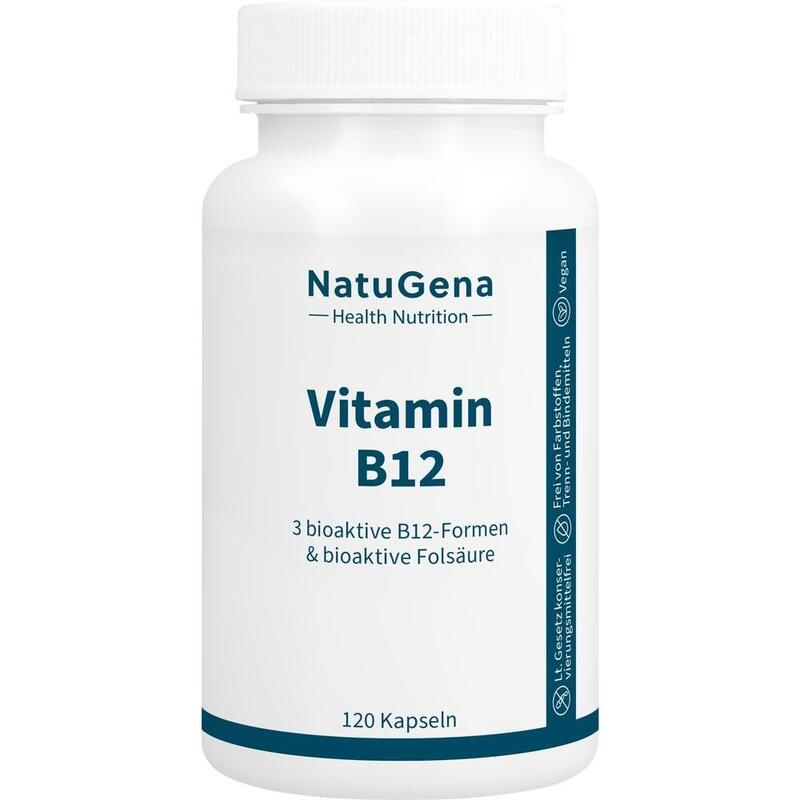 VITAMIN B12 BIOAKTIV+Folsäure vegan Kapseln
