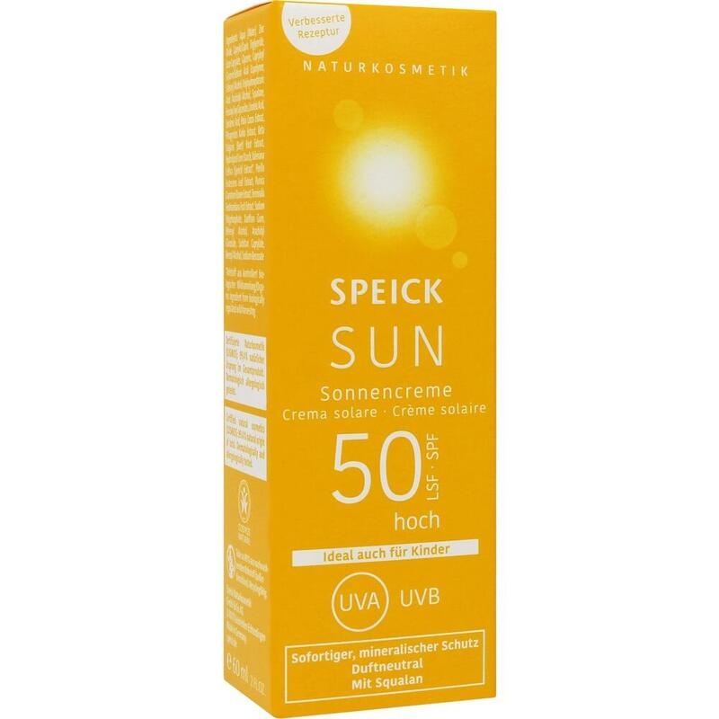SPEICK SUN Sonnencreme LSF 50