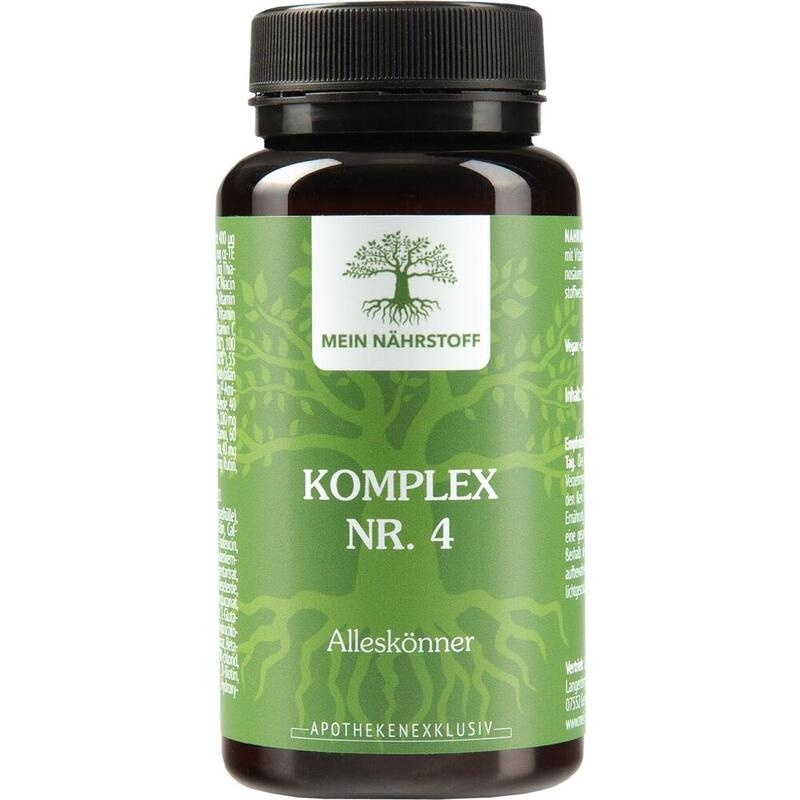 KOMPLEX Nr.4 Alleskönner MEIN NÄHRSTOFF Kapseln