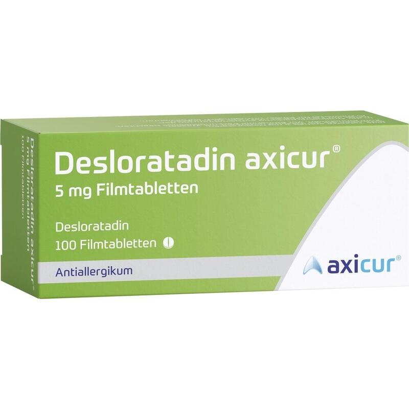 DESLORATADIN axicur 5 mg Filmtabletten